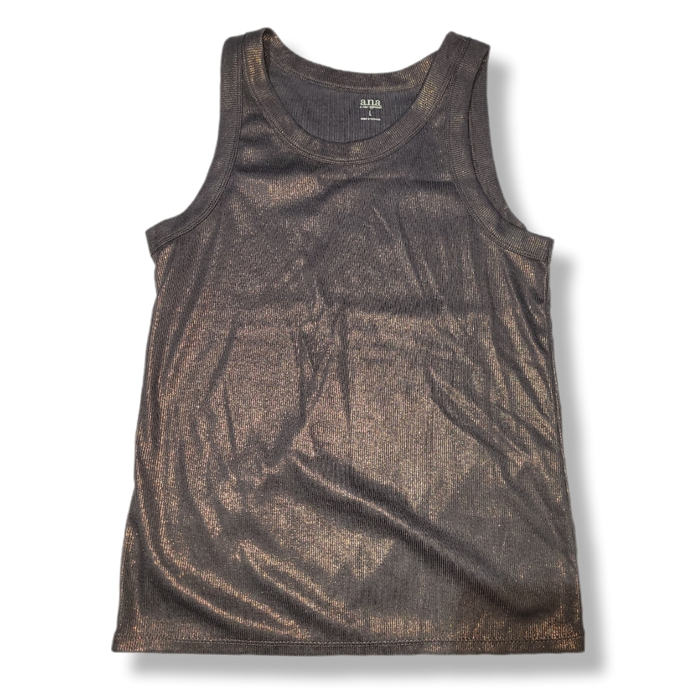 Copper Shimmery Tank Top